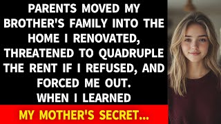 Parents Forced Me Out After I Renovated, Threatening Higher Rent. Then, I Learned Mother's Secret...