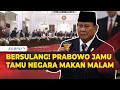 [FULL] Pidato Prabowo di Depan Tamu Negara saat Jamuan Makan Malam di Istana, Ajak Bersulang!