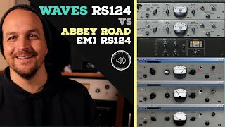 RS124 Plug in Shootout | Waves RS124 vs Original Abbey Road EMI RS124