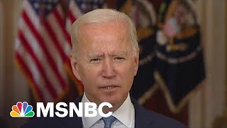 Biden On End Of Afghanistan War And 'Selfless Courage' of Service Members