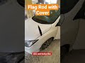 flag rod for car