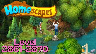 Gameplay Homescapes Level 2861-2870