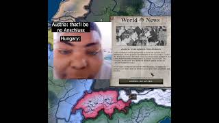 HOI4 Meme: When the AI Hungary goes Monarchist... #Shorts