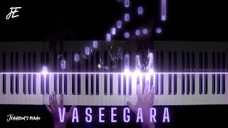 Vaseegara - Zara Zara| Minnale | Piano Cover | Harris Jayaraj | Jennisons Piano | Tamil BGM Ringtone