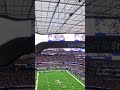 Did they really play the Shout song at the Bills vs Rams game?  They sure did!