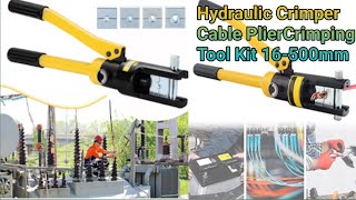 Hydraulic Crimping Tool review | hydraulic crimping tool | hydraulic crimping machine