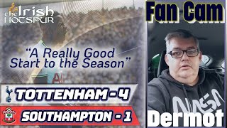 Tottenham FAN CAM: "Conte Has Got Them Going" - Spurs 4-1 Southampton