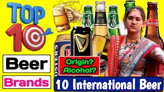 Top 10 Best International Beer Brands in India With Name Country of Origin and Alcohol Percentage