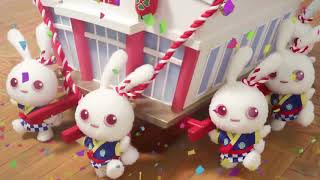 西松屋 ミミ 初売り かわいいキャラCM うさぎ お祭り