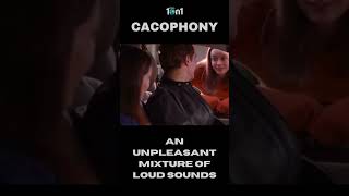 cacophony #wordoftheday