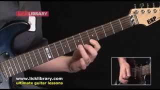 Michael Schenker Style Guitar Solo Performance | Aeolian Mode With Danny Gill | Licklibrary