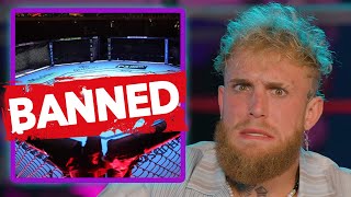 JAKE PAUL REVEALS HE IS BANNED FROM ATTENDING UFC