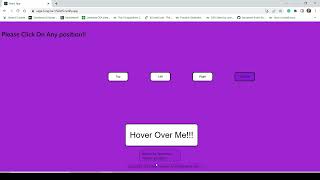 tooltip project using react || Coding Ninjas Project