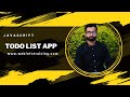 How to Create A Todo List App in HTML CSS & JavaScript | Todo App in JavaScript