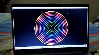Eye illusion using turtle module in PYTHON