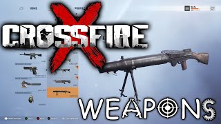 CrossfireX - Weapon Overview (Closed Beta)