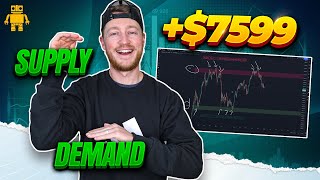 Supply & Demand Zone Forex Scalping Strategy ($7599 in 2 Days!)