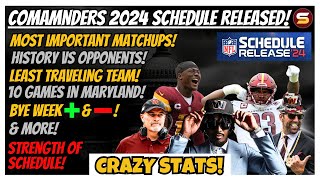 🔥WSH 2024 Schedule Analysis & TRENDS! Bye Week! Need MULTIPLE STREAMING SERVICES! Deep Dive! STATS!👀