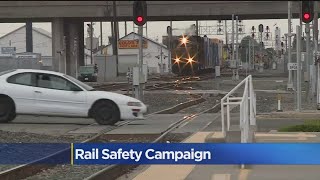 Union Pacific Aims To Remind Public Of Dangers Of Trespassing On Railroad Tracks