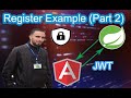 Angular + Spring Boot JWT Authentication Example | User Registration with Spring Security (Frontend)