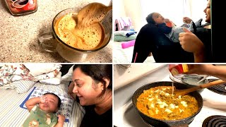 A DAY IN MY LIFE VLOG !! CLEANING KITCHEN !! CHICKEN BHARTA FOR DINNER!!