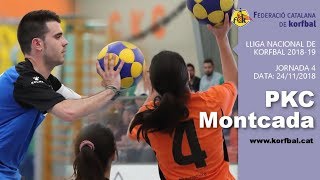 PKC - Montcada (J4 - 1a Div) Lliga Nacional de Korfbal 2018-19