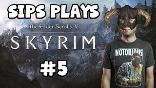 Sips Plays Skyrim (21/2/18) - #5 - What A Shot