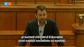 Cătălin Drulă: Orice impostură are, domnule Cîmpeanu, sfârșitul ei și la dumneavoastră se aproprie