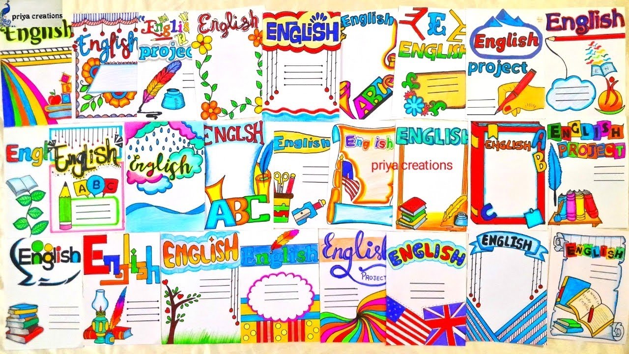 English Class Border English Alphabet Abc And Numbers 0 To 10 Border