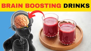 Top 8 Brain-Boosting Drinks, Become Smart, Regenerate Brain Cells, Improve Focus