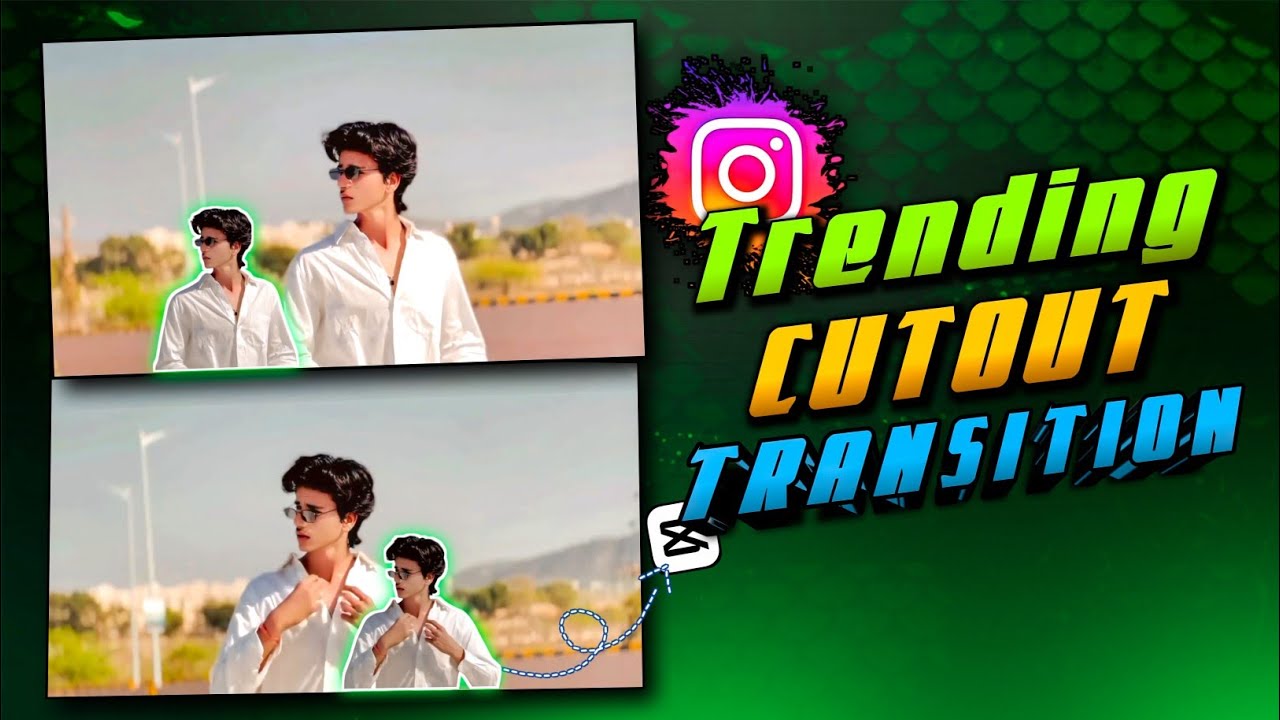 Cutout Transition Video Editing In Mobile With Easy Steps Youtube