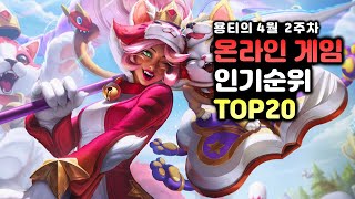 PC 온라인게임순위 인기 TOP20 2023년 4월 2주차