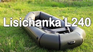 ОБЗОР ЛОДКИ ЛИСИЧАНКА Л240 ИЗ ПВХ | OVERVIEW OF THE LISICHANKA L240 BOAT MADE OF PVC | Eng Subtitles