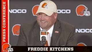 Freddie Kitchens' Introductory Press Conference w/ GM John Dorsey | Cleveland Br