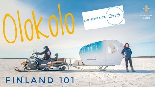 FINLAND 101 Ep.24 โรงแรมรถบ้าน แบบฟินแลนด์ นอนดูแสงเหนือบนทะเลน้ำแข็ง | Olokolo, Kemi