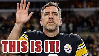 IT'S OVER! Steelers QB Aaron Rodgers makes BOMBSHELL RETIREMENT ANNOUNCEMENT from the NFL!
