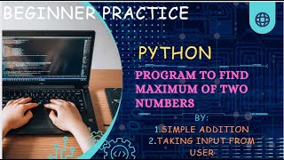Python Program For Addition Of Two Numbers Using Simple Addition, Taking Input from User. Beginner