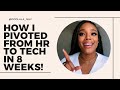 Course Careers Review | How I Pivoted from 6 Years HR to Tech in 8 weeks!!!