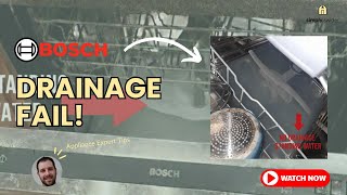 Bosch Dishwasher Won't Drain? DON'T Call Repair! (Save $300+)