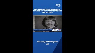 Father reunites with daughter in Marion County after searching for 40 years