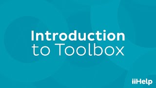 iiHelp - Introduction to Toolbox