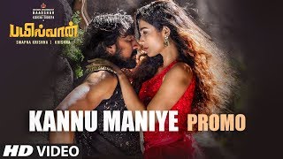 Kannu Maniye Song Promo | Bailwaan Tamil | Kichcha Sudeepa | Krishna | Arjun Janya