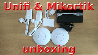 UniFi 6 Lite \u0026 Mikrotik RB4011 unboxing