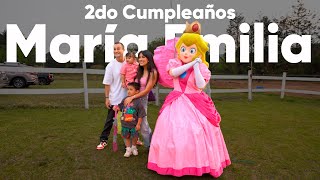 María Emilia cumple dos años - Celebrando con la princesa Peach