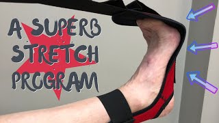 A "SUPERB" Stretch Program in Bed or on Floor + Giveway