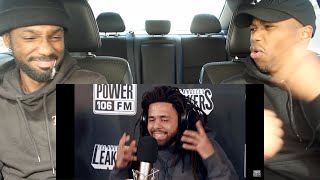 J. Cole - LA LEAKERS FREESTYLE FIRST REACTION