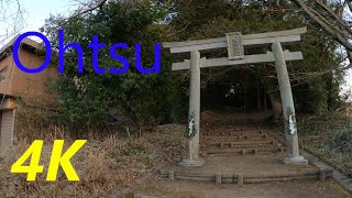 滋賀県大津市の建部大社から瀬田駅まで散策しました　Walking from TakebeTaisya shrine to Seta station in Ohtsu, Japan【4K】