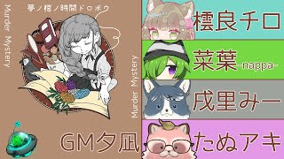 【マダミス】※ネタバレ注意※夢ノ棺ノ時間ドロボウ