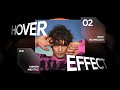 Elementor Hexagon Image Hover Effect with Glassmorphism and Text Animation | Cool Portfolio Gallery