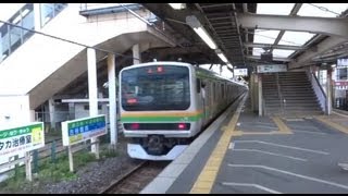 JR宇都宮線　東大宮駅　Higashi-Omiya Station